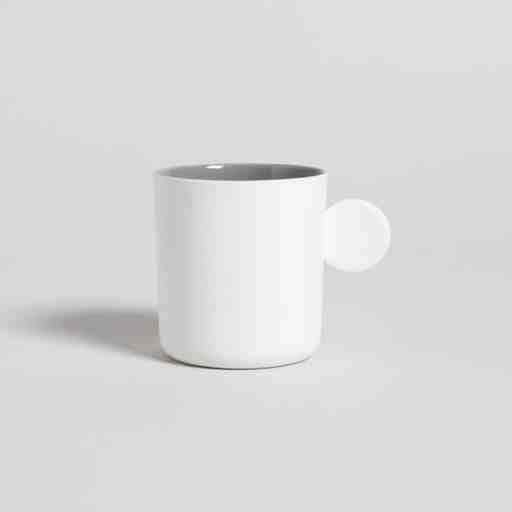 MUG CAPRI GREY VASSA 280 ML 